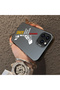 iPhone 11 Pro Compatible Hard Acrylic Back Silicone Edge Lens Protection Stylish Print Case - 4