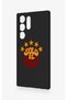 Samsung S23 Ultra Compatible Solo Il Gala Patterned Silicone Case - 4