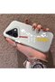 iPhone 16 Compatible Hard Acrylic Back Silicone Edge Lens Protection Stylish Print Case - 3