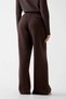 Olympe Wide Leg Women's Brown Sweatpants V4Yb07Kcay2-A10K - 3