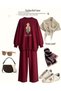 The Bear Sea Comfort Set Suit Burgundy - 6