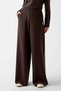 Olympe Wide Leg Women's Brown Sweatpants V4Yb07Kcay2-A10K