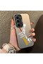 Infinix Hot 60I Compatible Hard Acrylic Back Silicone Edge Lens Protection Stylish Print Case - 2