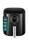5.2L Capacity Air Fryer, 1500W Power, 200℃ Temperature, 7 Present Cooking Menu, Circular Touch Display, Metallic Interior (H06AFGY1S1)