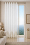 Anzer 15729 Brode Special Size Tulle Curtain 120X260 Without Pleats - 2