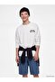Crew Neck Printed Boys' Sweatshirt - 2