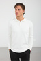 Men's Striped Washable Anti-Pilling Polo Collar Knitwear - 3