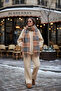 3 Threaded Threaded Bomber Double Set |   Cotton Comfortable Suit Cream