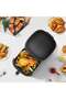 5.2L Capacity Air Fryer, 1500W Power, 200℃ Temperature, 7 Present Cooking Menu, Circular Touch Display, Metallic Interior (H06AFGY1S1) - 4