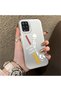 Samsung Galaxy A12/M12 Compatible Hard Acrylic Back Silicone Edge Lens Protection Stylish Print Case - 2