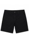 Above Knee Cotton Shorts Black