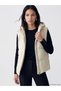Hooded Women's Puffer Vest