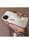 iPhone 13 Pro Compatible Hard Acrylic Back Silicone Edge Lens Protection Stylish Print Case - 3
