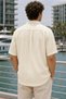 Men's Regular Fit Striped Short-Sleeve Knit Shirt - Grey - 3