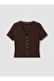 V-Neck Textured Blouse - 5