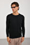 Men's Crew Neck Washable Anti-Pilling Hair Braided Knitwear - 2