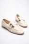 Women's Beige Stylish Buckle Casual Shoes Tr27Ms05B - 5