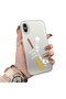 iPhone X/Xs Compatible Hard Acrylic Back Silicone Edge Lens Protection Stylish Print Case