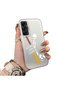 Samsung Galaxy A05S Compatible Hard Acrylic Back Silicone Edge Lens Protection Stylish Print Case