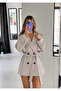Trench Coats - Cream - Basic - 4