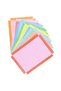 Bright Fringed Paper Placemats - Colorful Fringed Paper Table Mats - 12 Pieces