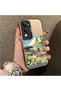 Vivo Y04 Compatible Hard Acrylic Back Silicone Edge Lens Protection Daisy Case - 2