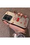 Xiaomi Poco M6 4g Compatible Hard Acrylic Back Silicone Edge Lens Protection Cherry Case - 3