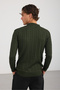 Men's Washable Anti-Pilling Polo Collar Hair-Weaved Knitwear - 8