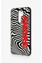 Redmi 9 Compatible Zebra Amore Patterned Silicone Case - 4