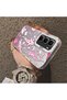 Infinix Hot 60 Pro Compatible Hard Acrylic Back Silicone Edge Lens Protection Stylish Print Case - 4