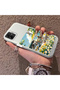 Samsung Galaxy A03/A04E/A04 Compatible Hard Acrylic Back Silicone Edge Lens Protection Daisy Case - 3