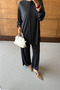 Modest Two Piece Set - Black - Long - 8