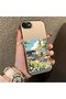 iPhone 7/8/Se 2020 2022 Compatible Hard Acrylic Back Silicone Edge Lens Protection Daisy Case - 3