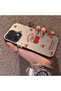 Oppo A6 Pro 4G/5G Compatible Hard Acrylic Back Silicone Edge Lens Protection Cherry Case - 3