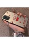 Samsung Galaxy A52/A52S Compatible Hard Acrylic Back Silicone Edge Lens Protection Cherry Case - 3
