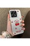 Xiaomi Mi 14t Compatible Hard Acrylic Back Silicone Edge Lens Protection Cherry Case - 2
