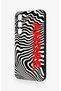 Samsung A55 Compatible Zebra Amore Patterned Silicone Case - 4