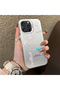 iPhone 16 Pro Max Compatible Hard Acrylic Back Silicone Edge Lens Protection Stylish Print Case - 2