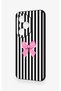 Honor 400 Pro Compatible Pink and White Ribbon Pattern Silicone Case - 3