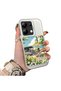 Xiaomi Redmi Note 13 4g Compatible Hard Acrylic Back Silicone Edge Lens Protection Daisy Case