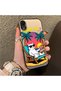 iPhone Xr Compatible Hard Acrylic Back Silicone Edge Lens Protection Cat Case - 2