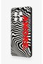 Tecno Camon 30 Compatible Zebra Amore Patterned Silicone Case - 3
