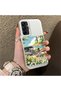 Samsung Galaxy A15 4G/5G Compatible Hard Acrylic Back Silicone Edge Lens Protection Daisy Case - 2