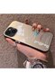 iPhone 15 Compatible Hard Acrylic Back Silicone Edge Lens Protection Stylish Print Case - 4