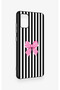 Samsung A51 Compatible Pink and White Ribbon Patterned Silicone Case - 3