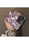 iPhone 16 Pro Compatible Hard Acrylic Back Silicone Edge Lens Protection Stylish Print Case - 4
