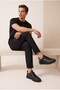 Inner and Outer Genuine Leather Full Orthopedic Comfortable Lightweight Daily Men's Casual Shoes - 6