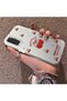 Samsung Galaxy S20 Fe 4G/5G Compatible Hard Acrylic Back Silicone Edge Lens Protection Cherry Case - 3