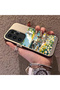 Samsung Galaxy S23 Ultra Compatible Hard Acrylic Back Silicone Edge Lens Protection Daisy Case - 3