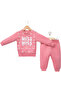 Baby Set - Pink - Animal print - 2